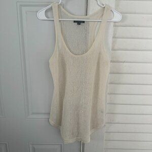 American Eagle Ivory Sweater Tank